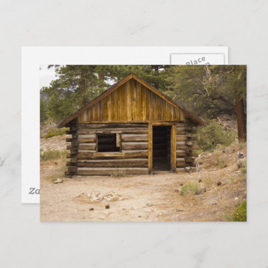 Coon Creek Cabin Postkarte (Vorne/Hinten)