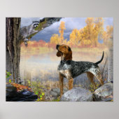 Coon Dog Trees Raccoon Poster (Vorne)