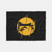 Coon Hound Dog Raccoon Howling - Spaß Coo Fleecedecke (Vorderseite (Horizontal))