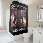 Coon Hound Duschvorhang (Beispiel)