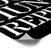 Coon Jagd für Männer & Jäger Geschenk essen Schlaf Poster (Ecke)