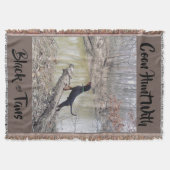 Coon Jagd w Black & Tans werfen Decke (Vorderseite)