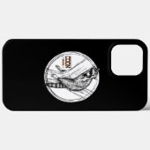 Coon Jagen Night Life Raccoon Jäger Case-Mate iPhone Hülle (Rückseite (Horizontal))