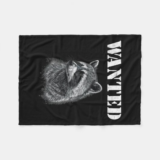 Coon Junting Hunter Funny Quote Fleecedecke (Vorderseite (Horizontal))