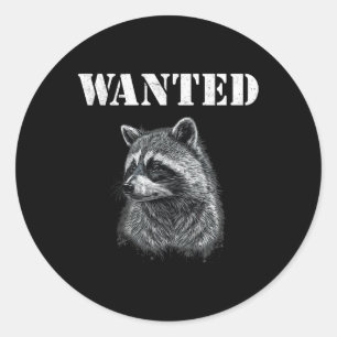Coon Junting Hunter Funny Quote Runder Aufkleber