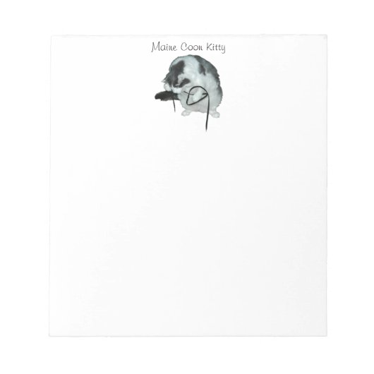 Coon-Katze Mainboard beim Abspielen von Notepad Notizblock (Vorderseite)