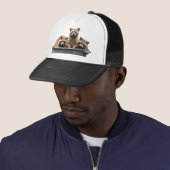 coon skin cap truckerkappe (Beispiel)