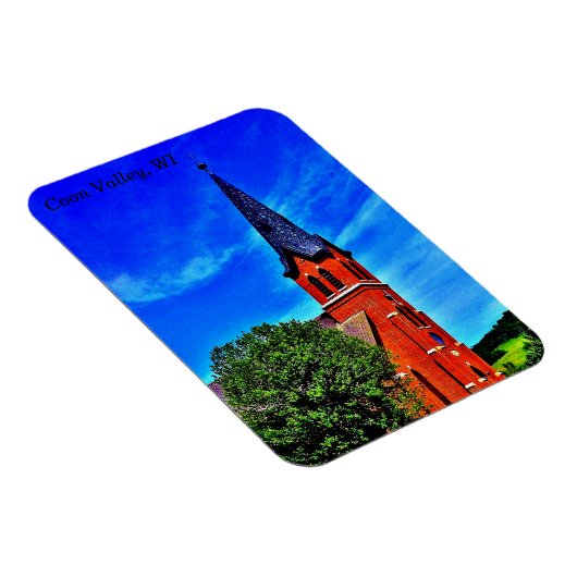 Coon Valley, Wisconsin Magnet (Rechte Seite)