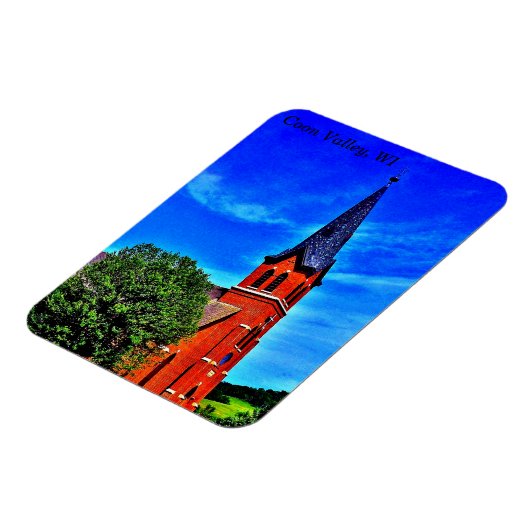 Coon Valley, Wisconsin Magnet (Linke Seite)