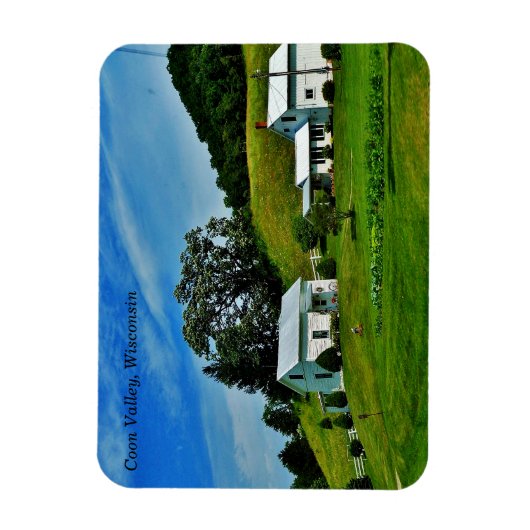 Coon Valley, Wisconsin Magnet (Vertikal)