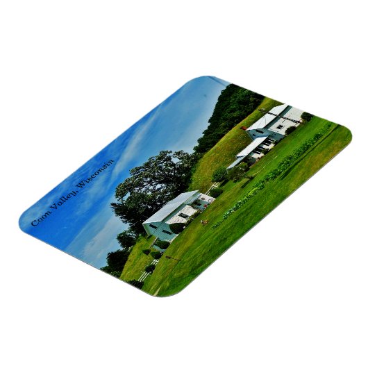 Coon Valley, Wisconsin Magnet (Linke Seite)