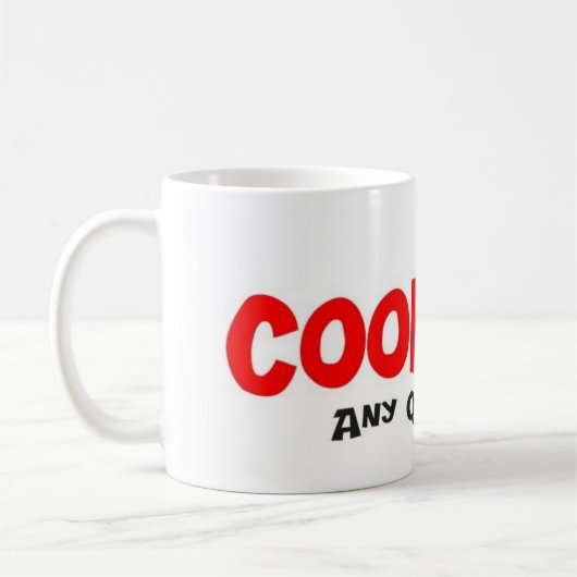 CoonAss - irgendwelche Fragen? Kaffeetasse (Links)