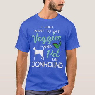 Coonhound Funny Vegan Dog Lover Eigentümer Xmas Bi T-Shirt