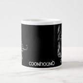Coonhound Hund Kaffee Tasse Personalisierter Hunde (Vorderseite)