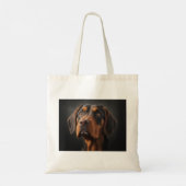 Coonhound-Hund Tragetasche (Rückseite)