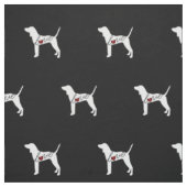 Coonhound-Liebe Stoff (Muster)