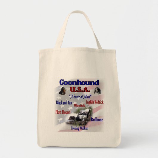 Coonhound Liebhaber Gaben Tasche (Vorne)