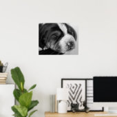 Coonhound Puppy Poster (Heimbüro)