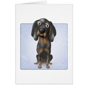 Coonhound (Schwarzes und TAN)