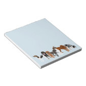 Coonhounds Notizblock (angewinkelt)