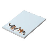 Coonhounds Notizblock (Rotiert)