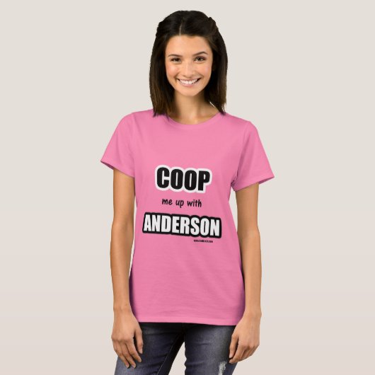 Coop mich mit Anderson T-Shirt (Vorne ganz)