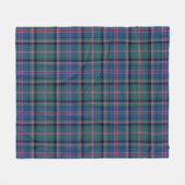 Cooper Antike Kariert Fleecedecke (Vorderseite (Horizontal))