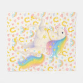 Cooper & Cody Best-Friend Horses Fleece Throw  (Vorderseite (Horizontal))