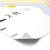 Cooper & Cody Horse Growth Chart Fotodruck (Ecke)