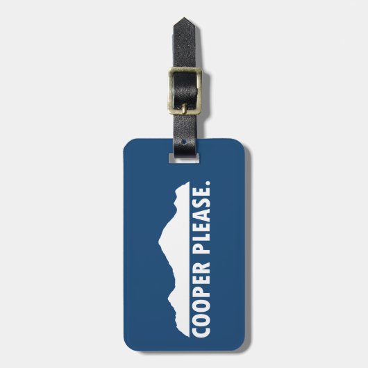 Cooper Colorado Bitte Gepäckanhänger (Vorderseite vertikal)