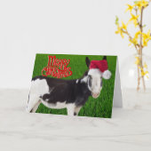 Cooper Donkey Weihnachten Karte (Gelbe Blume)