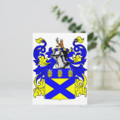 Cooper (Englisch) Wappen Postkarte (Stehend Vorderseite)