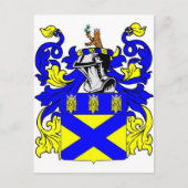 Cooper (Englisch) Wappen Postkarte (Vorderseite)