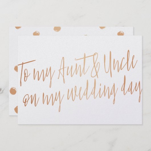 Cooper "Für meine Tante und meinen Onkel mein Hoch (Vorne/Hinten)