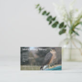 Cooper-Hawk-Foto Terminkarte (Stehend Vorderseite)