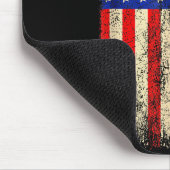 Cooper Last Name Shirt Cooper Name American Flag F Mousepad (Ecke)