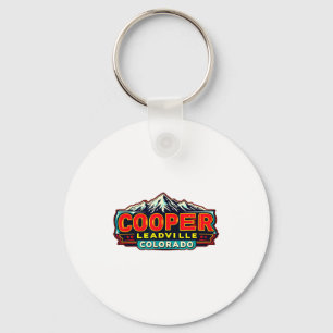 Cooper Leadville Colorado Ski Geschenk Skifahren S Schlüsselanhänger