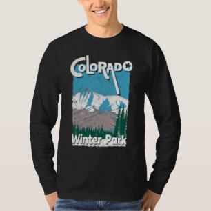 Cooper Mountain Colorado Rocky Mountains Skifahren T-Shirt