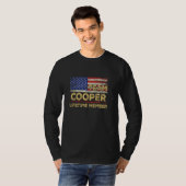 Cooper Nachname Shirt Team Cooper Lifetime Member (Vorne ganz)