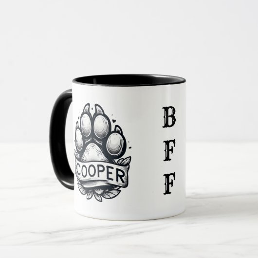 Cooper-Pawfect-Tasse Tasse (Vorderseite Links)