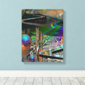 Cooper Point Wrapped Canvas Leinwanddruck (Insitu (Holzboden))