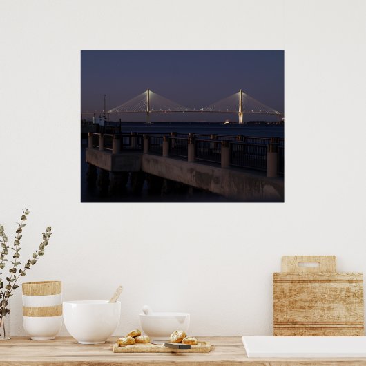 Cooper River Bridge Poster (Küche)