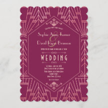 Cooper Rose Great Gatsby 1920er Hochzeit