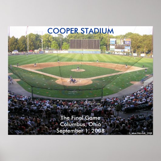Cooper Stadium Finale Poster (Vorne)