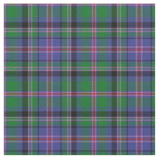 Cooper-Tartan-Druck Stoff (Nahaufnahme)