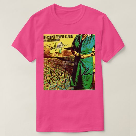 Cooper Temple Clause T-Shirt (Design vorne)