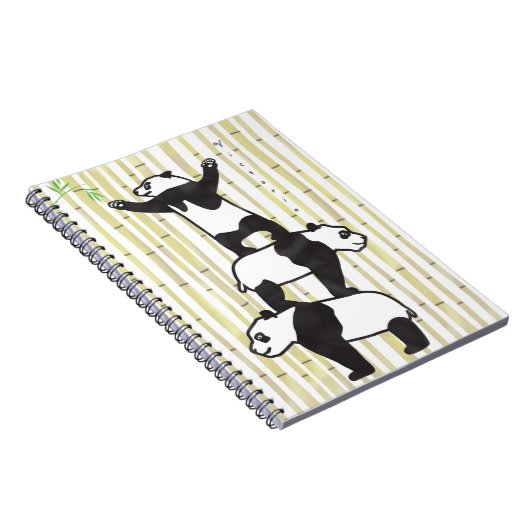 Cooperative Pandas Notebook Notizblock (Rechte Seite)