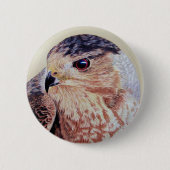 Coopers Hawk Button (Vorderseite)