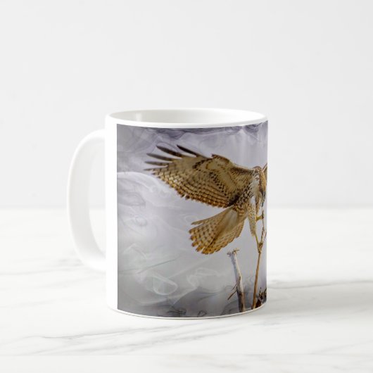 Coopers Hawk Kaffeetasse (Vorderseite Links)