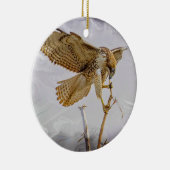 Coopers Hawk Keramik Ornament (Rechts)